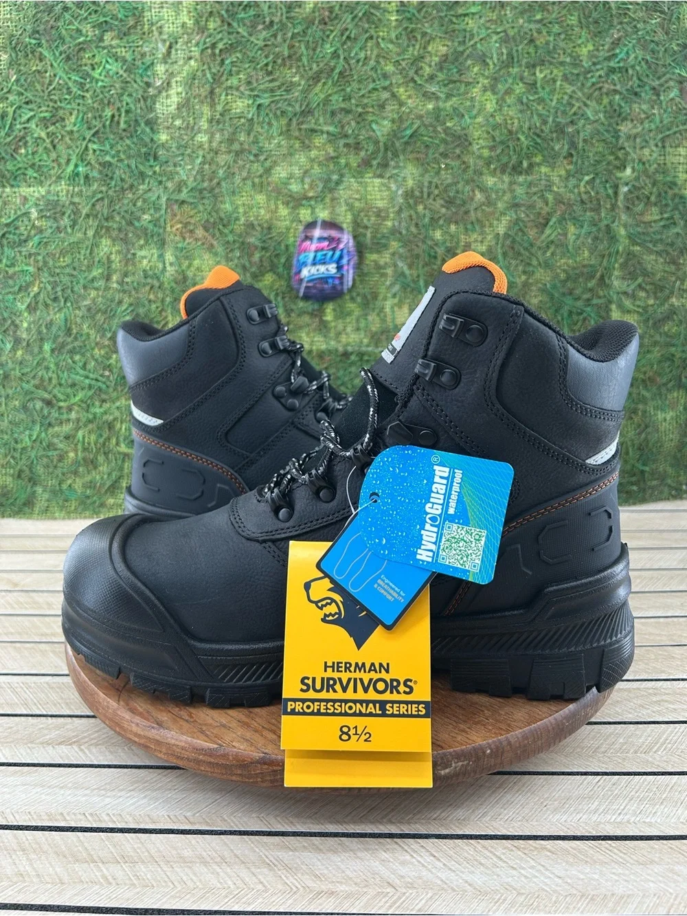 Herman Survivor Groundbreaker Mens Steel Toe Leather Waterproof Work Boots
